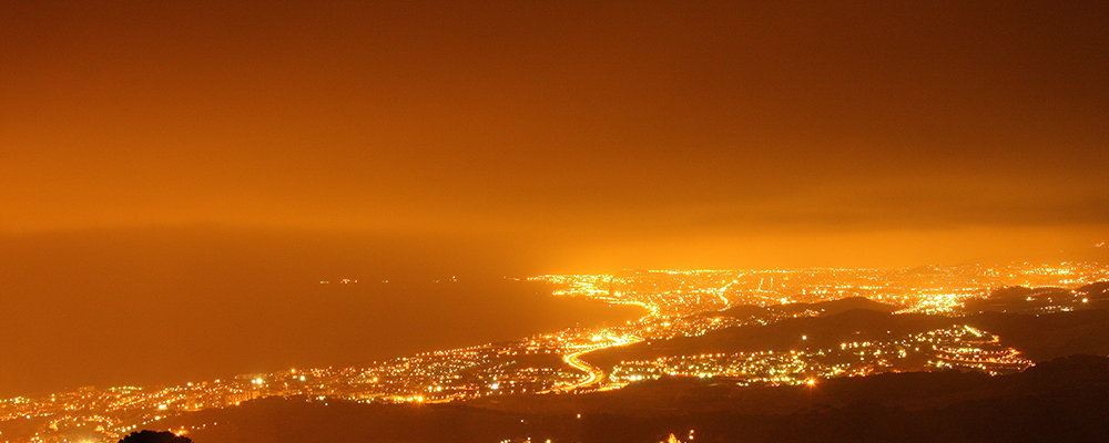 המדריך למתכנן למניעת ומזעור זיהום אור בתכנון תשתיות