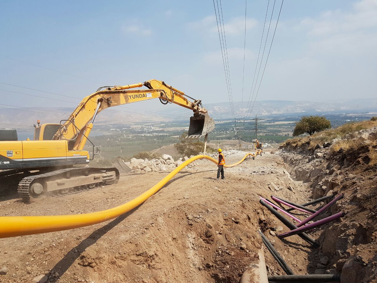 ניהול התכנון ותכנון של רשת חלוקת גז טבעי – מרימון גז טבעי